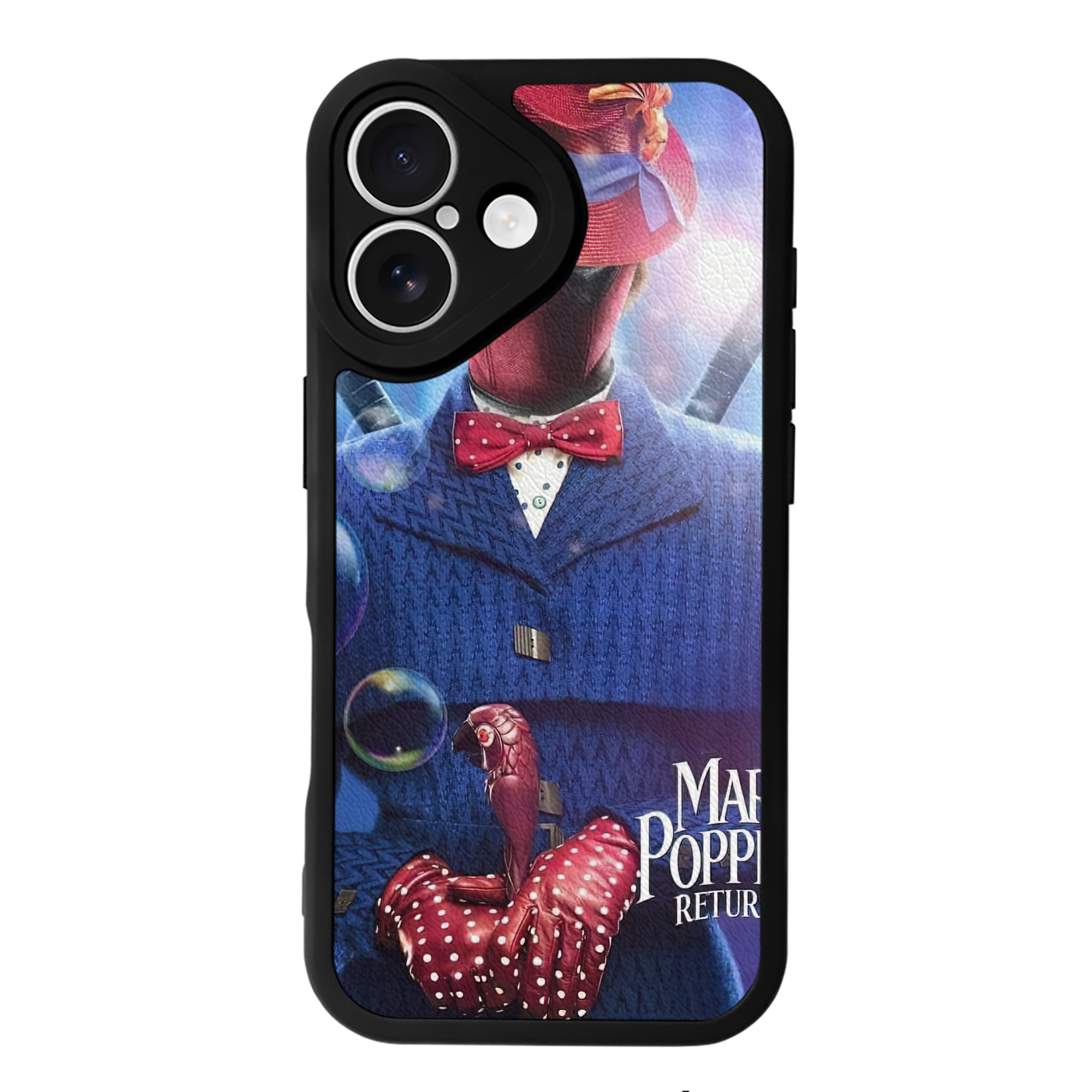 （画像用） Deadpool デッドプール 【iPhone 16シリーズ対応】シリコンスマホケース（レザー調） 材質：シリコン